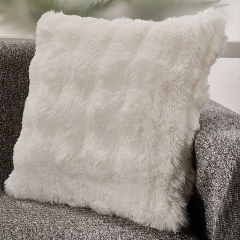 Διακοσμητική Μαξιλαροθήκη Γούνινη (45x45) Whitegg D0240-5