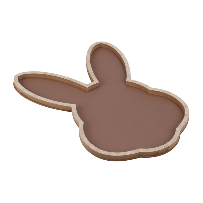 Πασχαλινή Πιατέλα (30.5x1.7x21.5) K-M Rabbit Brown GR8000350