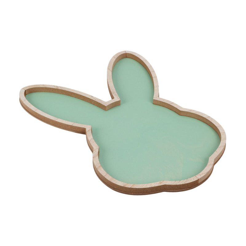 Πασχαλινή Πιατέλα (30.5x1.7x21.5) K-M Rabbit Green GR8000360