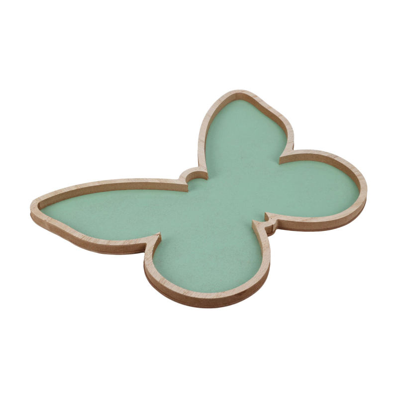 Πασχαλινή Πιατέλα (29.5x1.7x23) K-M Butterfly Green GR8000370