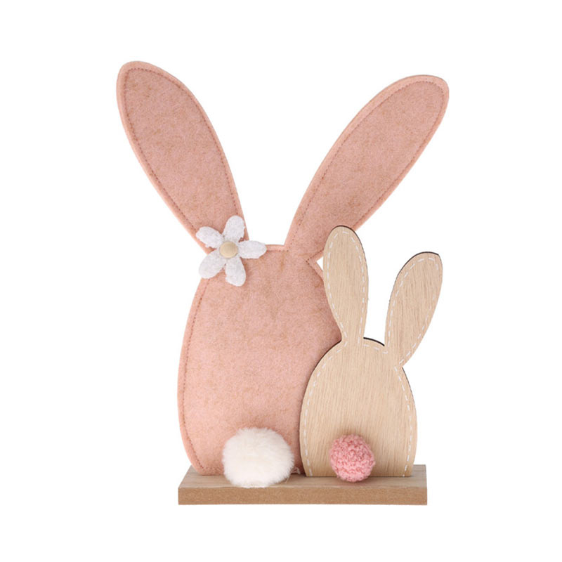 Πασχαλινή Διακοσμητική Φιγούρα Λαγός 31εκ. K-M Pink GR8000700