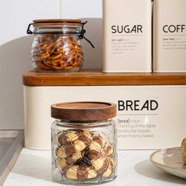 Δοχείο Αποθήκευσης 700ml Με Αεροστεγές Κλείσιμο Estia Allure 01-23607