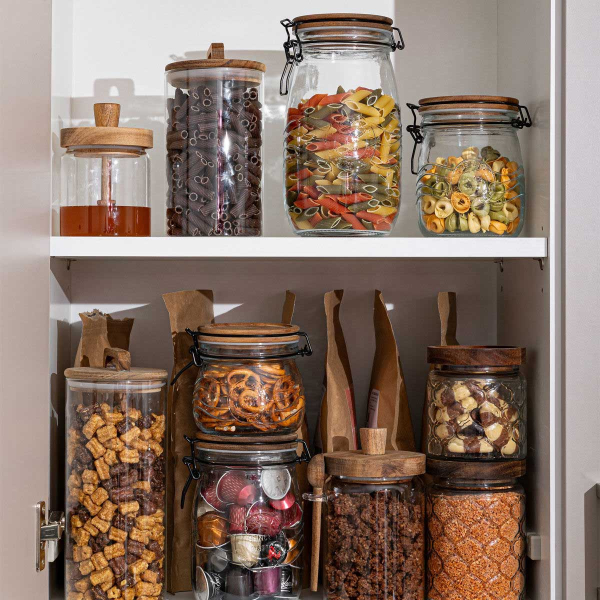 Δοχείο Αποθήκευσης 500ml Με Αεροστεγές Κλείσιμο Estia Allure 01-23881