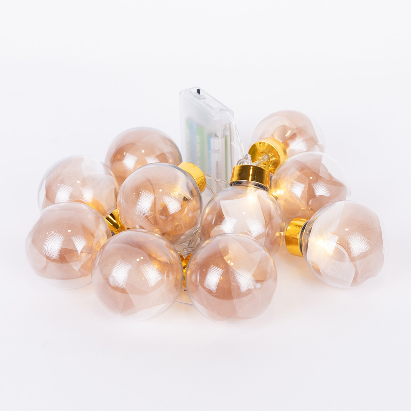 Διακοσμητική Γιρλάντα Μπαταρίας Με 10 LED Φωτάκια Eurolamp 600-03055