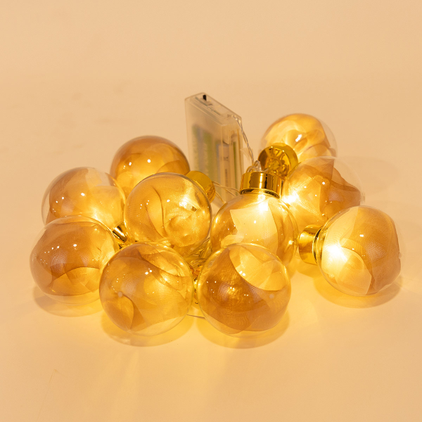 Διακοσμητική Γιρλάντα Μπαταρίας Με 10 LED Φωτάκια Eurolamp 600-03055