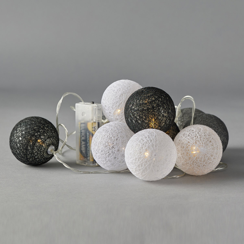 Διακοσμητική Γιρλάντα Μπαταρίας Με 10 LED Φωτάκια Eurolamp 600-03058