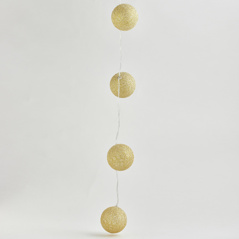 Διακοσμητική Γιρλάντα Μπαταρίας Με 10 LED Φωτάκια Eurolamp 600-03052