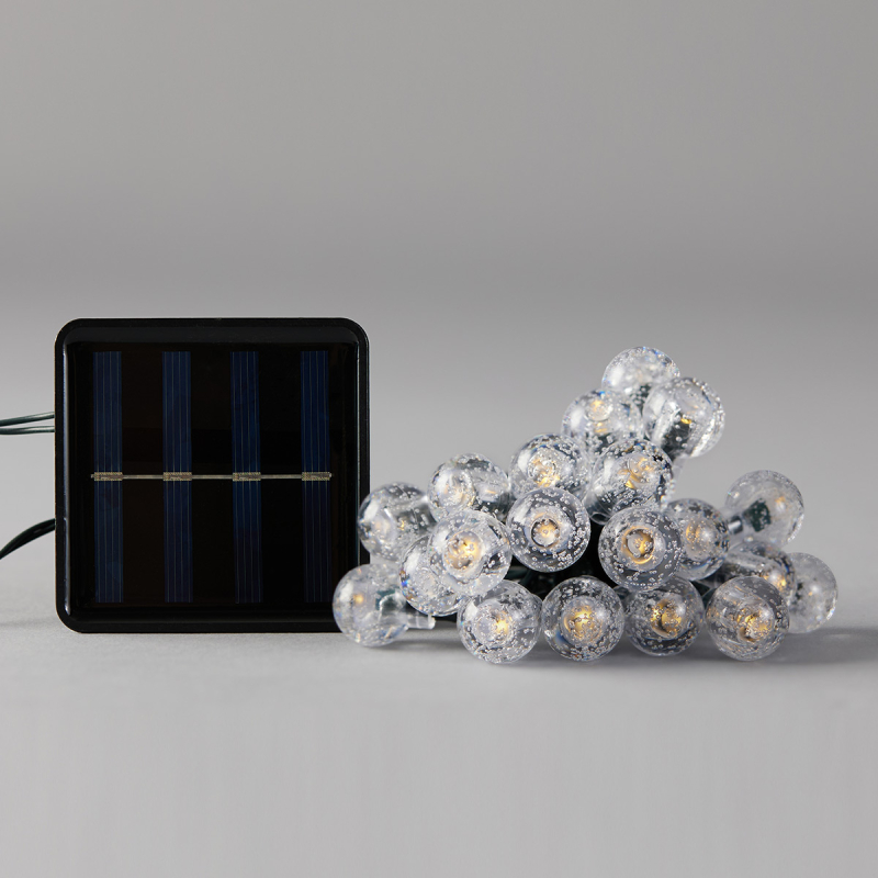 Διακοσμητική Γιρλάντα Ηλιακή Με 80 LED Φωτάκια Eurolamp 600-04850