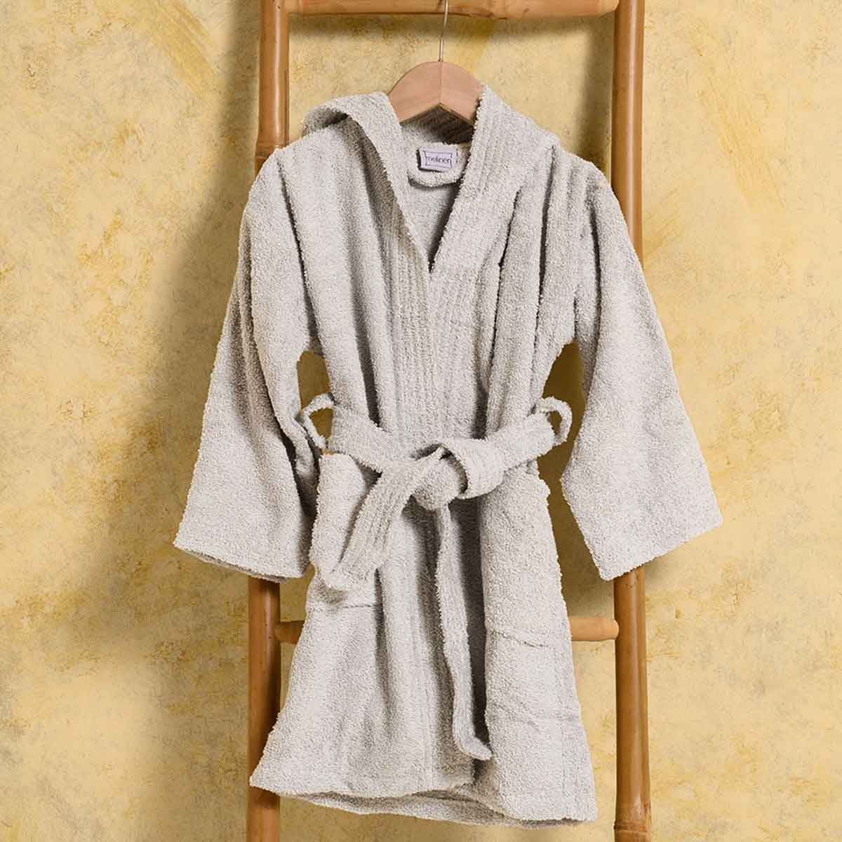 Melinen Home Παιδικό Μπουρνούζι Melinen Bloom Kids Ecru 10-12 Ετών 10-12 Ετών