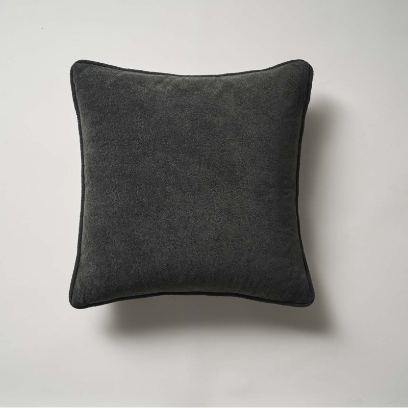 Διακοσμητική Μαξιλαροθήκη Βελουτέ (43x43) Gofis Home Ernesta Black Board 137/14