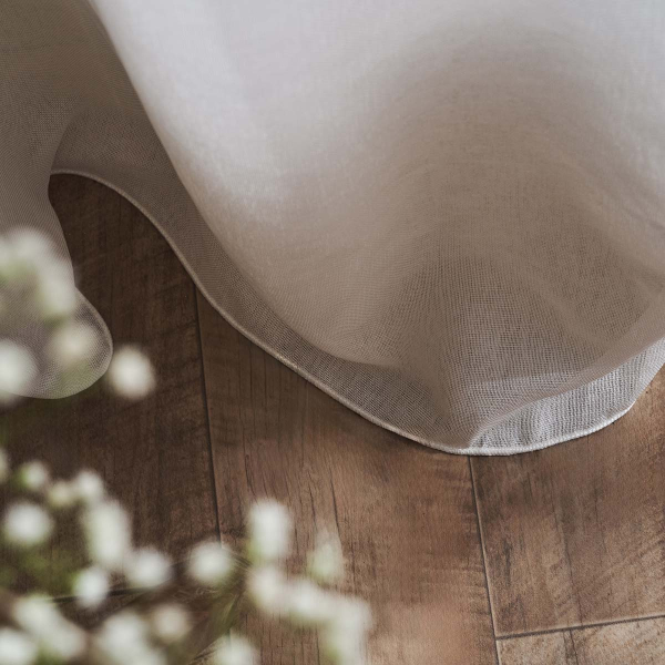 Κουρτίνα (140x295) Με Τρέσα Gofis Home Maisy White 507/05