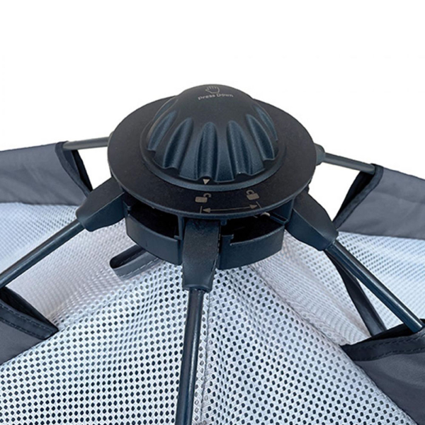 Πάρκο Με Κάλυμμα UV Dreambaby Blue/Gray BR78585