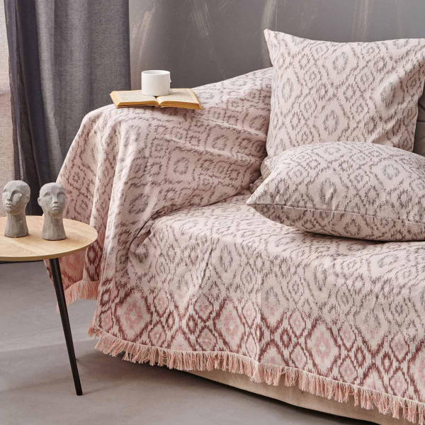 Ριχτάρι Καναπέ Τετραθέσιου (180x320) Palamaiki Bohemian Pink