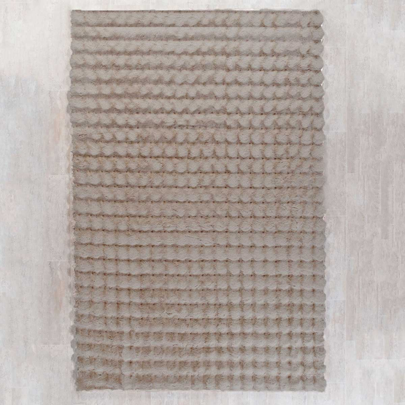 Χαλιά Κρεβατοκάμαρας Γούνινα (Σετ 3τμχ) Tzikas Carpets Fuzzy 26164-070