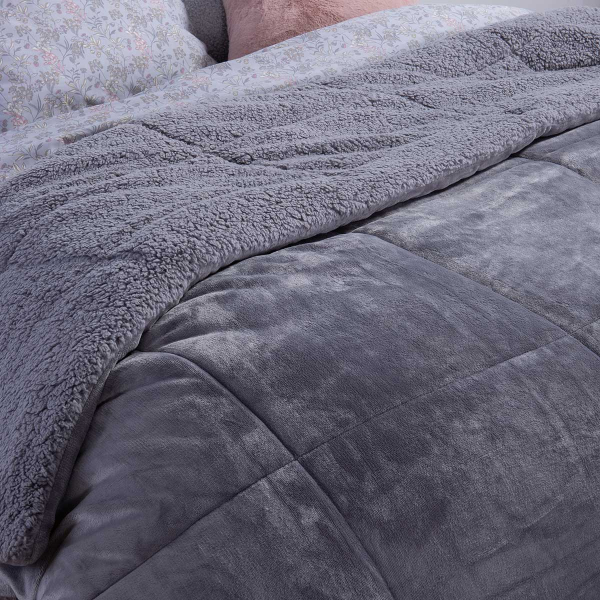 Κουβερτοπάπλωμα Μονό (160x220) Nef-Nef Homeware Singular 24 Grey