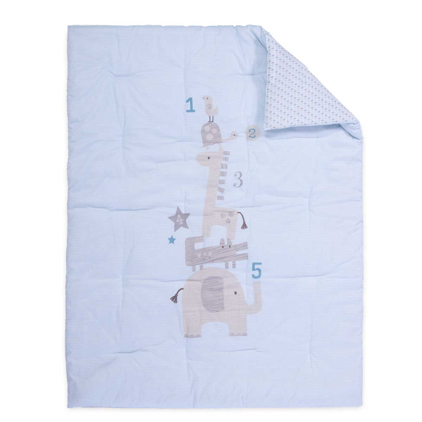 Πάπλωμα Κούνιας (110x140) 2 Όψεων Nef-Nef Homeware Baby Favorite Toys