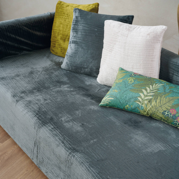 Ριχτάρι Καναπέ Τριθέσιου Fleece (180x280) Kentia Versus Kameron 24 Grey