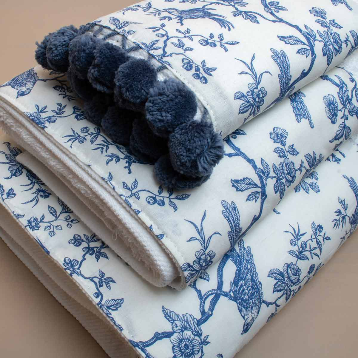Πετσέτες Μπάνιου (Σετ 3Τμχ) White Fabric June 500Gsm Home Λευκά Είδη Spitishop