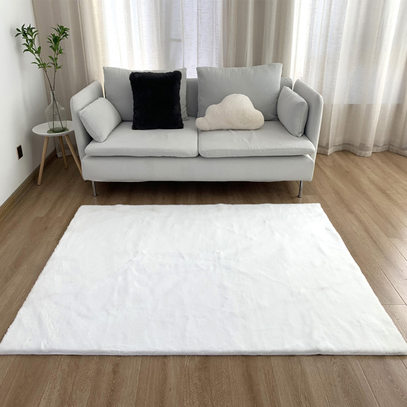 Χαλί Διαδρόμου Γούνινο (67x140) Anna Riska Felicity White