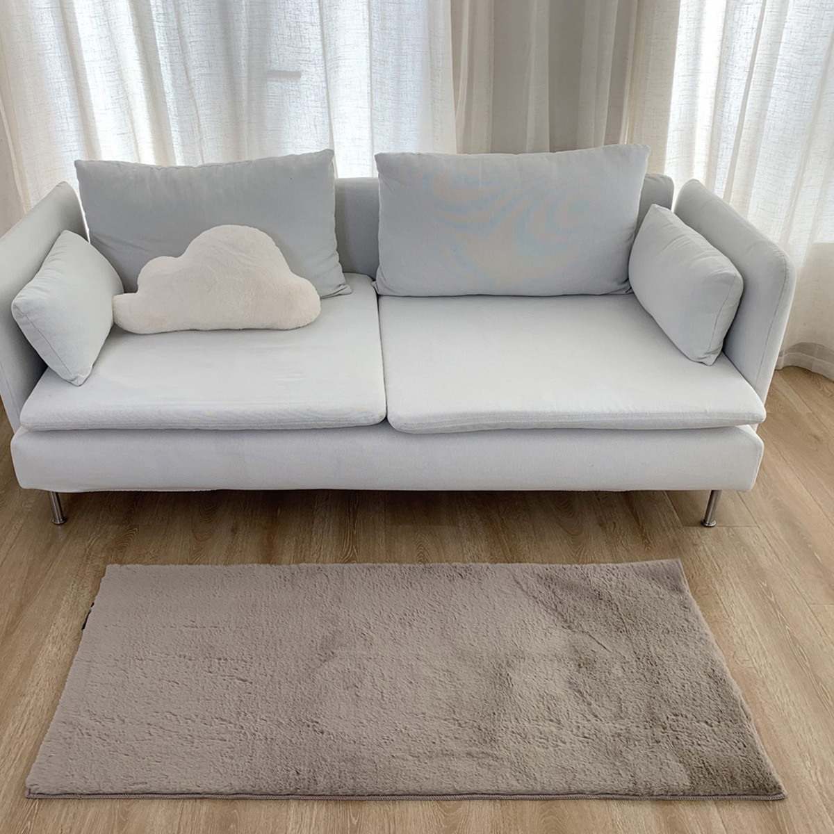 Anna Riska Γούνινο Χαλί Διαδρόμου (67x210) Anna Riska Felicity Linen