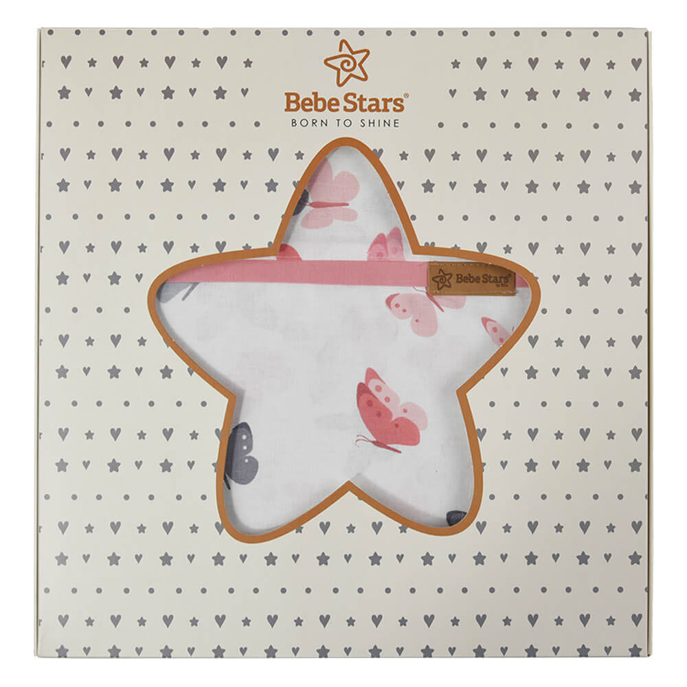 Σεντόνια Κούνιας (Σετ) Bebe Stars Chrysalis 201-185 Home Βρεφικά Προίκα Μωρού Spitishop