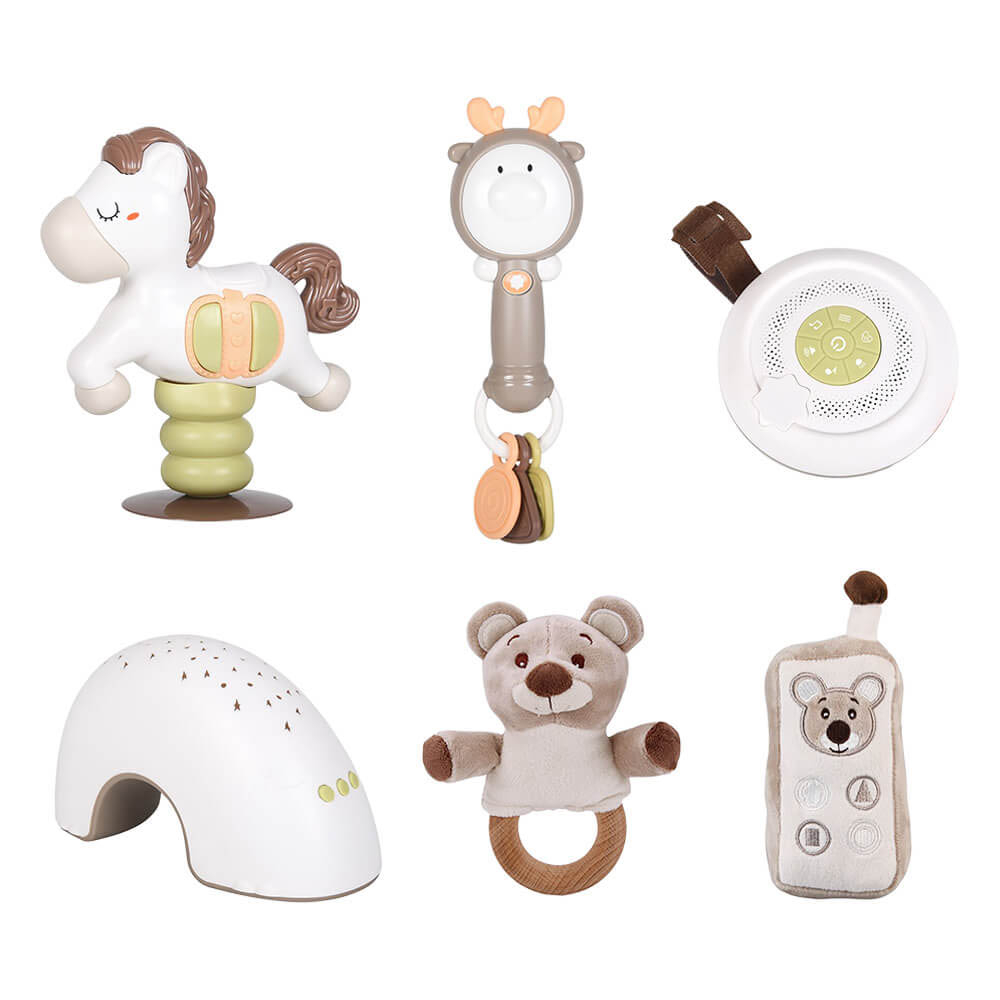 Bebe Stars Σετ Δώρου Για Μωρά 6τμχ Bebe Stars Teddy Bear Sweet Dreams 60-101