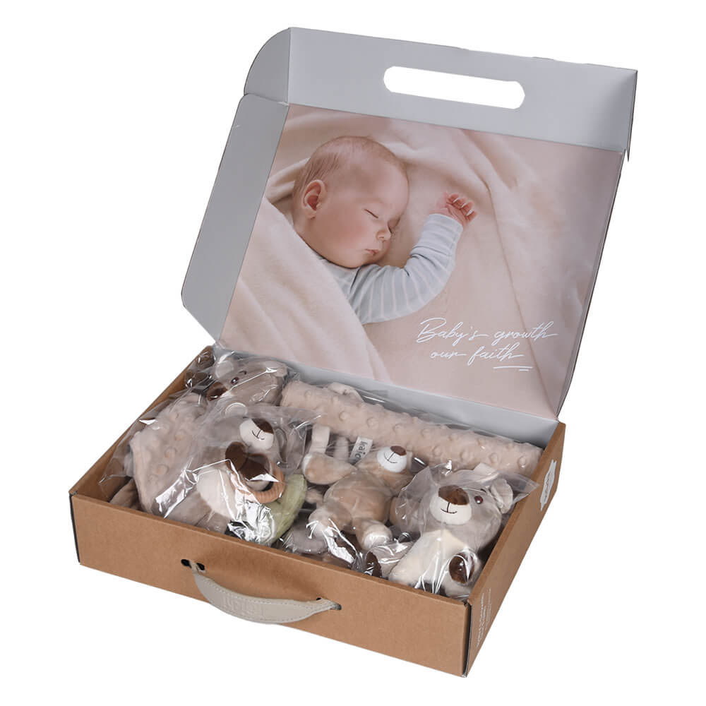 Σετ Δώρου για Μωρά 5Τμχ Bebe Stars Teddy Bear Nature 60-102 Home Προώθηση All Categories Random Που Δε Θελουμε Να Φαινονται σε Φιλτρα Προτάσεις Δώρων 