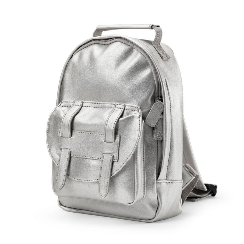 Σχολική Τσάντα Νηπιαγωγείου (27x28) Elodie Silver Sheen BR78680