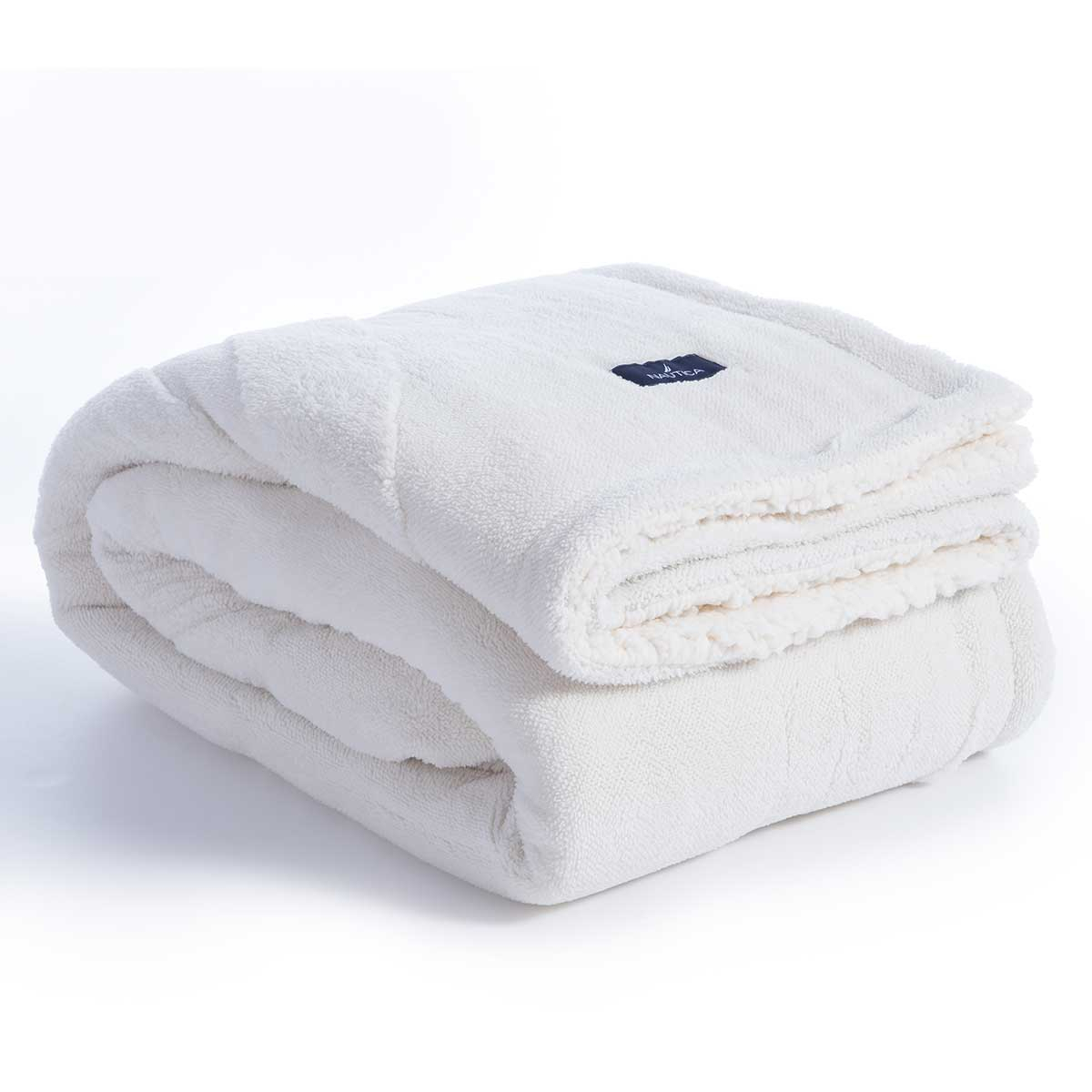 Κουβέρτα Καναπέ Fleece (130X180) Nautica By Nef-Nef Homeware Nau Coast Ecru Home Λευκά Είδη Σαλονιού Κουβέρτες Spitishop