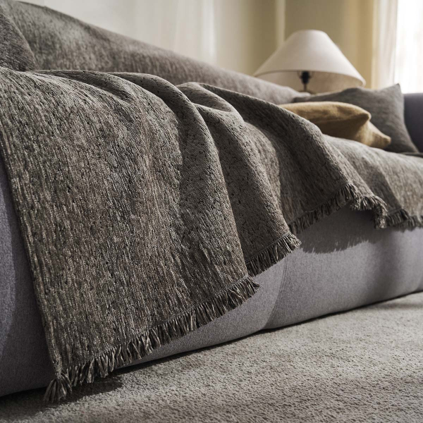 Ριχτάρι Καναπέ Τετραθέσιου (180x350) Gofis Home Yrsa Greige 141/22