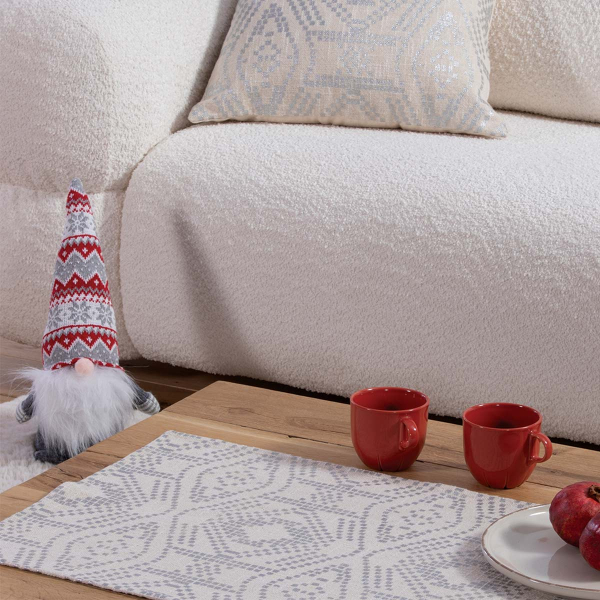 Τραβέρσα (45x150) Nef-Nef Homeware Glam Silver