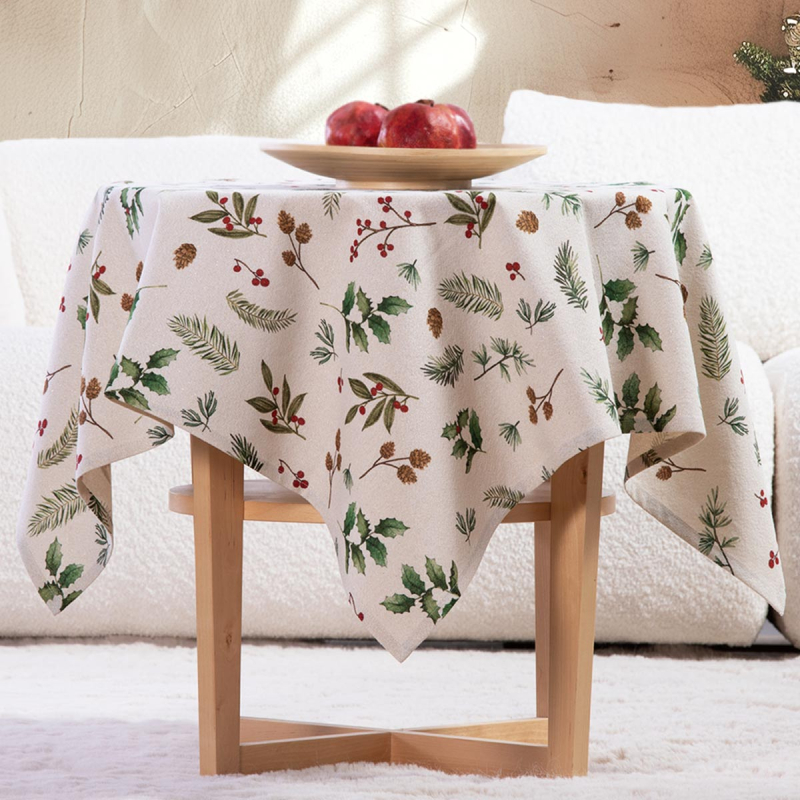 Χριστουγεννιάτικο Καρέ (100x100) Nef-Nef Homeware Hello Winter