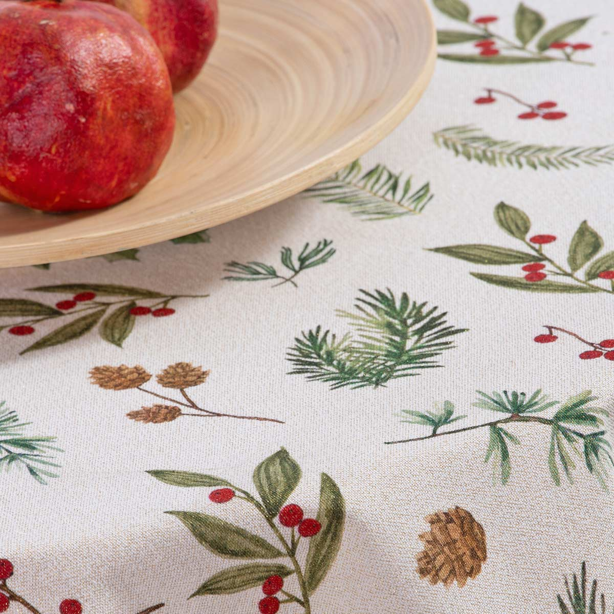 Χριστουγεννιάτικο Καρέ (100X100) Nef-Nef Homeware Hello Winter Home Χριστουγεννιάτικα Spitishop