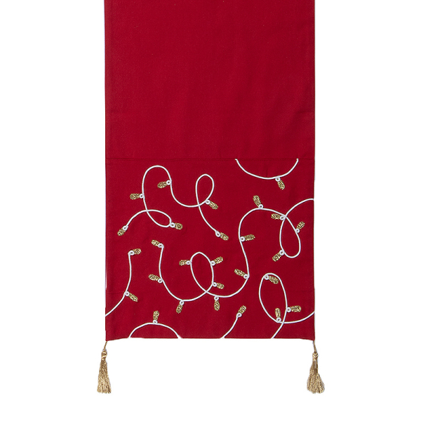 Χριστουγεννιάτικη Τραβέρσα (33x150) Nef-Nef Homeware Elegant Christmas Lights