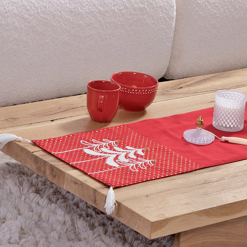 Χριστουγεννιάτικη Τραβέρσα (33x150) Nef-Nef Homeware Elegant Christmas Trees