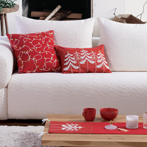 Χριστουγεννιάτικη Τραβέρσα (33x150) Nef-Nef Homeware Elegant Christmas Trees