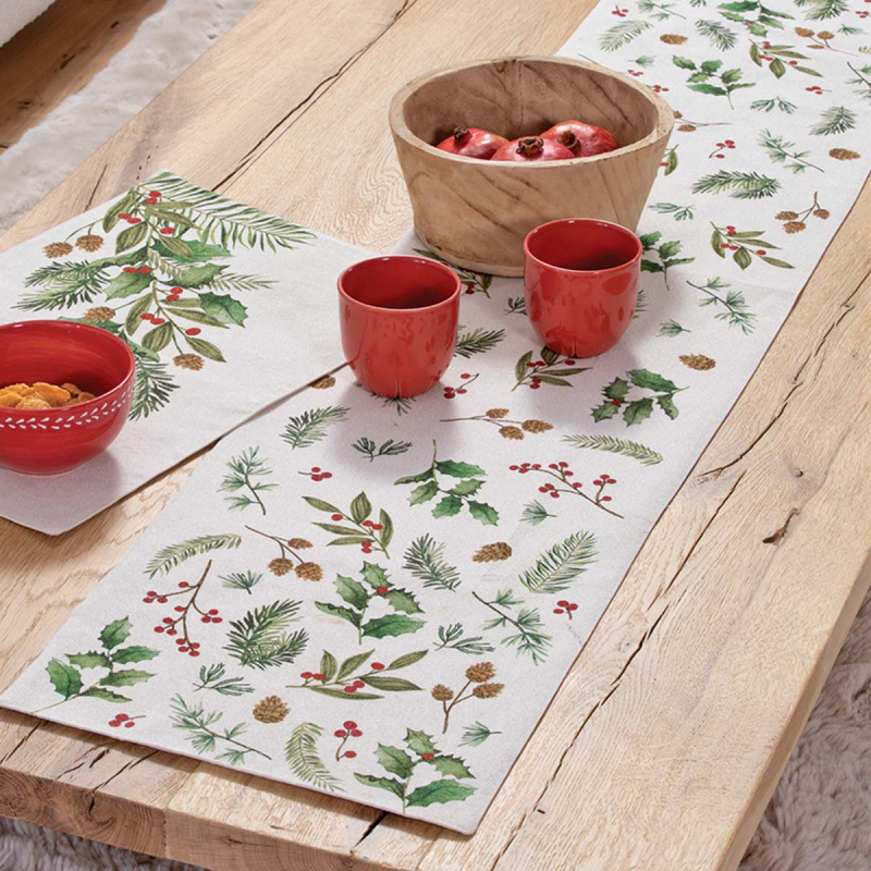 Χριστουγεννιάτικη Τραβέρσα (33x150) Nef-Nef Homeware Hello Winter