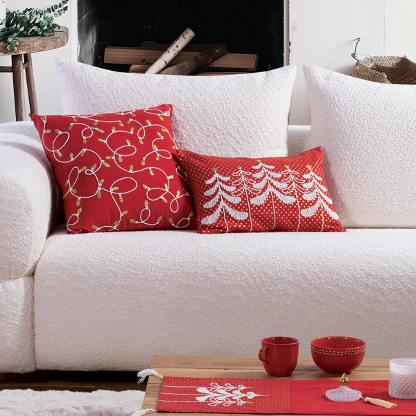 Χριστουγεννιάτικο Μαξιλάρι (30x45) Nef-Nef Homeware Elegant Christmas