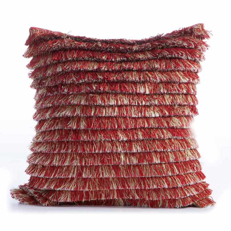 Διακοσμητικό Μαξιλάρι (30x30) Nef-Nef Homeware Hello Winter Red