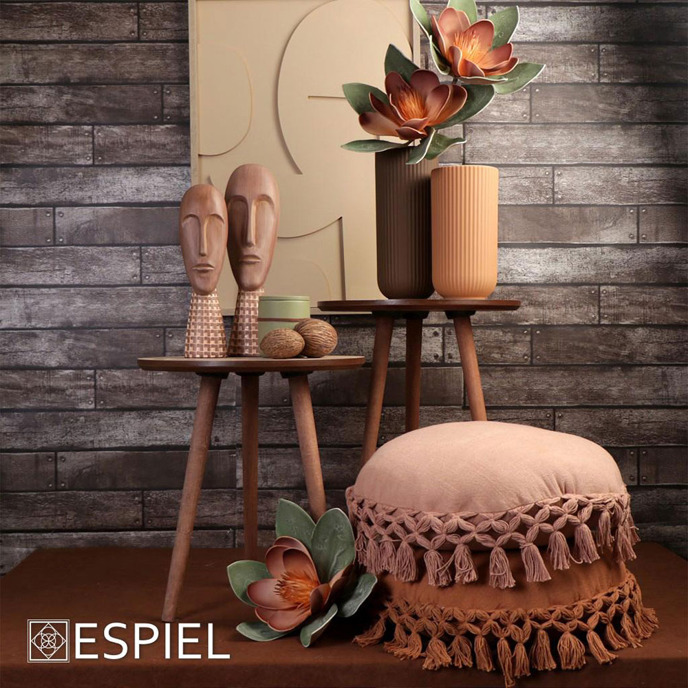 Διακοσμητικό Μαξιλάρι (Φ46X15) Espiel Μωβ Kuf107 Home Λευκά Είδη Σαλονιού Μαξιλάρια Διακοσμητικά Spitishop