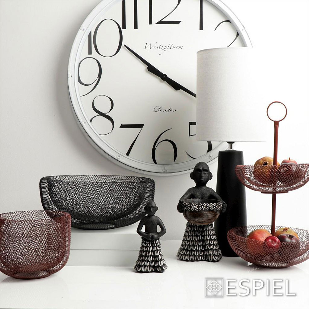 Καλάθι Αποθήκευσης (Φ19X9 5) Espiel Κεραμιδί Atg114 Home Διακόσμηση Κουτιά & Καλάθια Spitishop