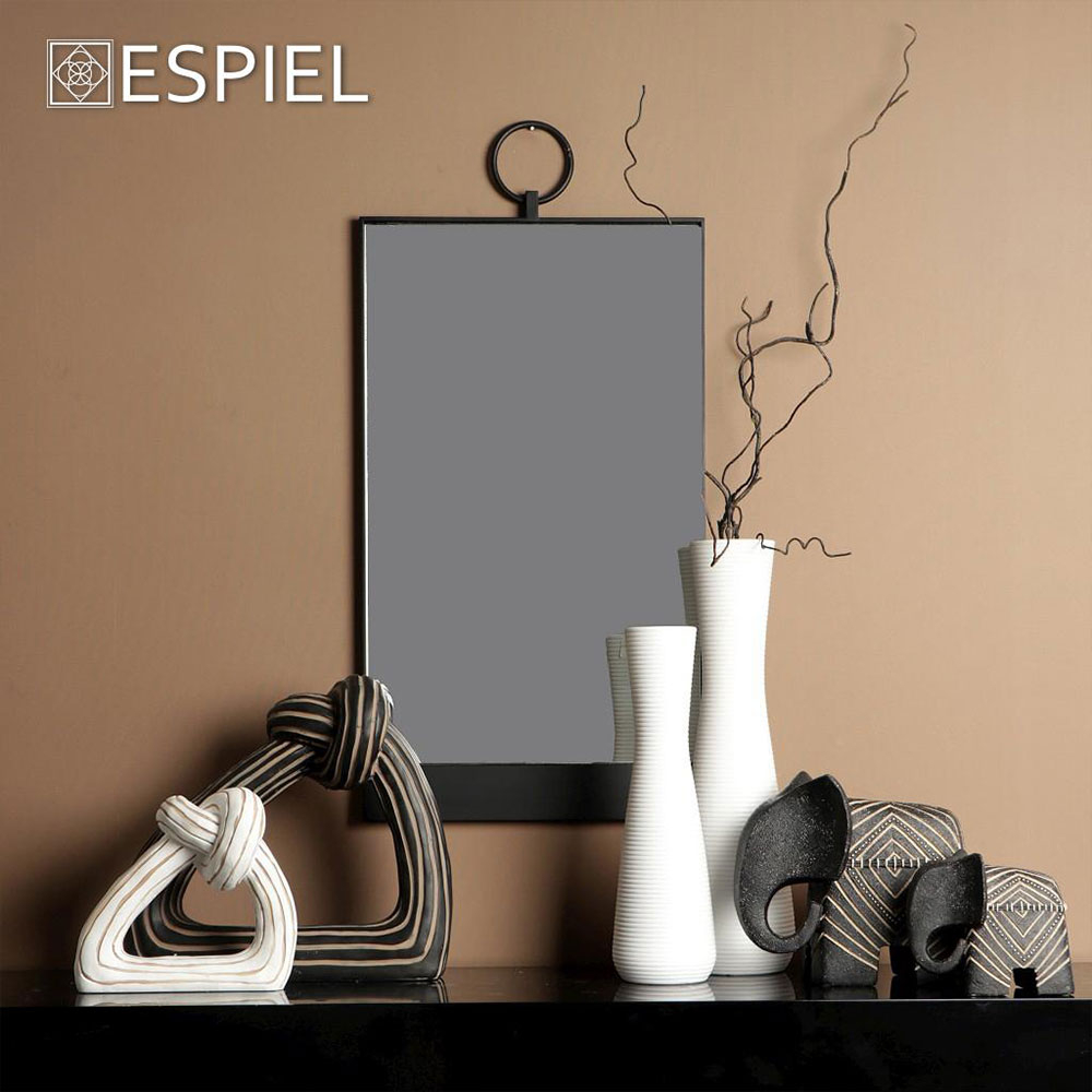 Διακοσμητικός Καθρέφτης Τοίχου (40X2 5X81) Espiel Ref208 Home Διακόσμηση Καθρέφτες Spitishop