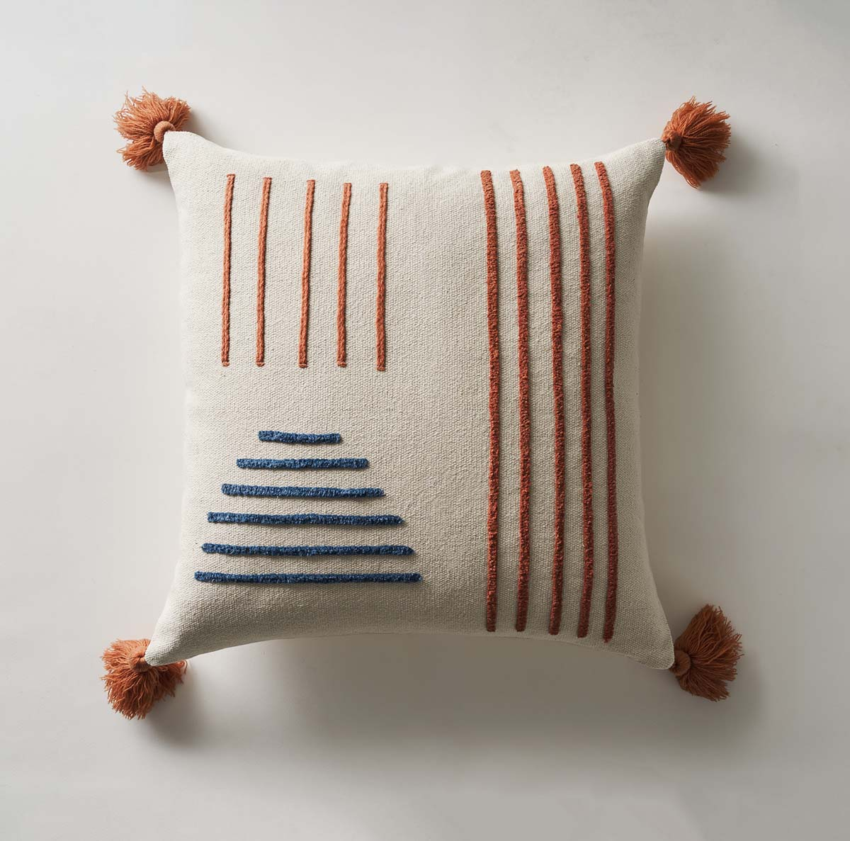 Διακοσμητική Μαξιλαροθήκη (45X45) Gofis Home Zillah 123 Λευκά Είδη Σαλονιού Μαξιλάρια Διακοσμητικά Spitishop