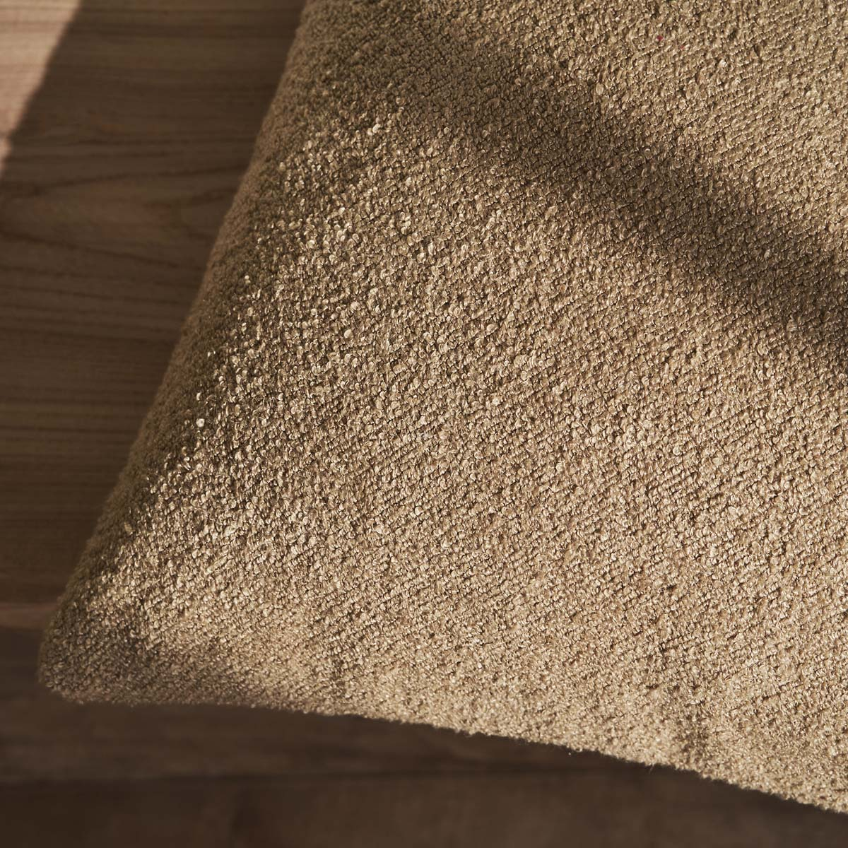Διακοσμητική Μαξιλαροθήκη Μπουκλέ (45X45) Gofis Home Arline Leather Brown 161 13 Λευκά Είδη Σαλονιού Μαξιλάρια Διακοσμητικά Spitishop