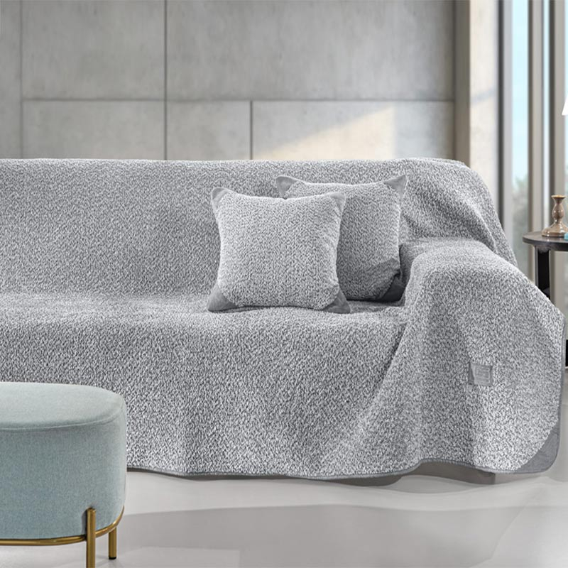 Ριχτάρι Καναπέ Τριθέσιου (170x300) Guy Laroche Lama Silver