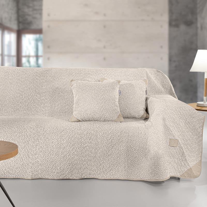 Ριχτάρι Καναπέ Τριθέσιου (170x300) Guy Laroche Lama Beige