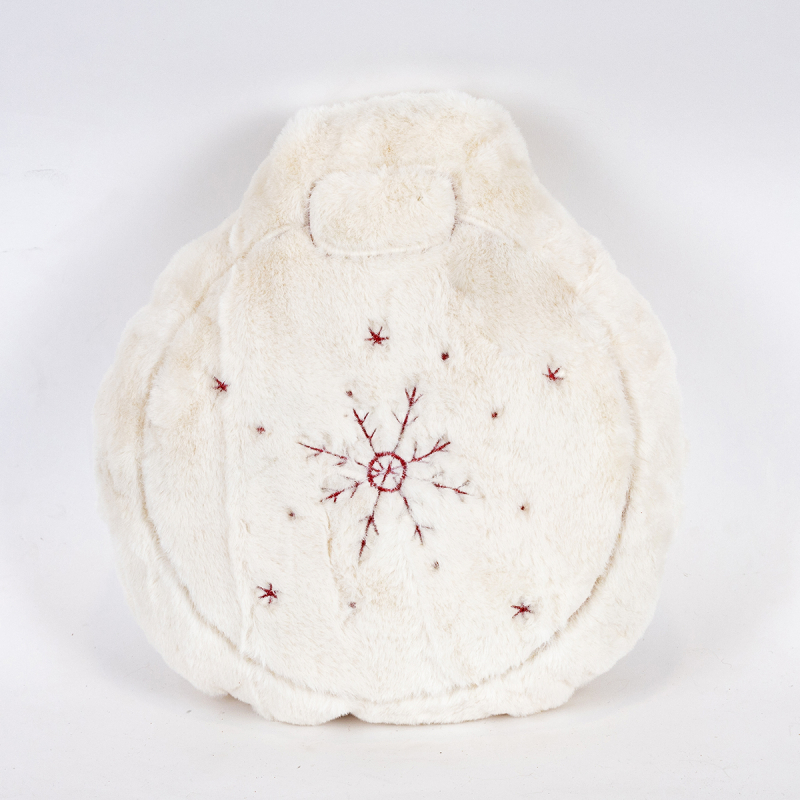 Χριστουγεννιάτικο Μαξιλάρι Γούνινο (34x32) Eurolamp 600-46044