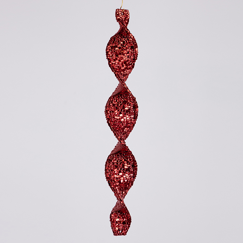 Στολίδι Χριστουγεννιάτικο (Φ4.5x30) Eurolamp 600-46447