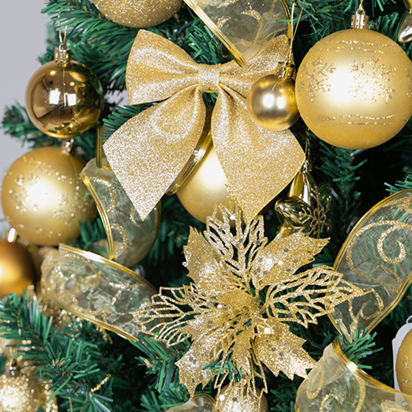 Χριστουγεννιάτικα Στολίδια Με Κορυφή (Σετ 120τμχ) Eurolamp 600-46528