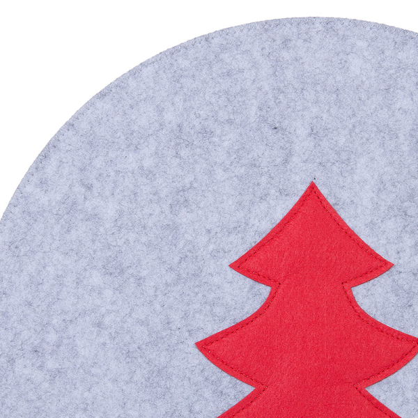 Χριστουγεννιάτικα Σουπλά (Σετ 2τμχ) Nef-Nef Homeware Felt Tree Grey